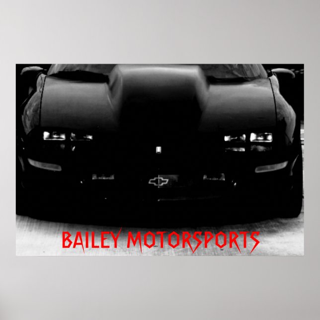 BAILEY MOTORSPORTS 95Z28 POSTER (Framsidan)