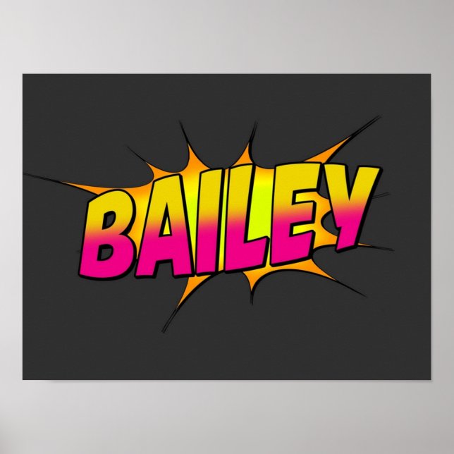 Bailey Poster (Framsidan)