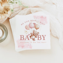BAILEY Rosa Barly Wait Nalle Baby Shower