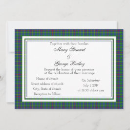 Bailey Scottish Wedding Invitation Inbjudningar