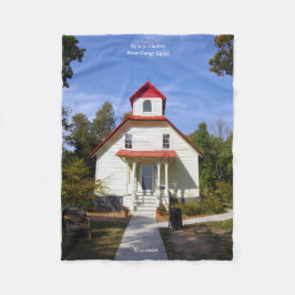 Baileys Harbor Rear Range Light filtblankt Fleecefilt
