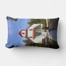 Baileys Harbor Rear Range Light lumbar pillow Lumbarkudde