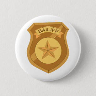 Bailiff Badge Knapp