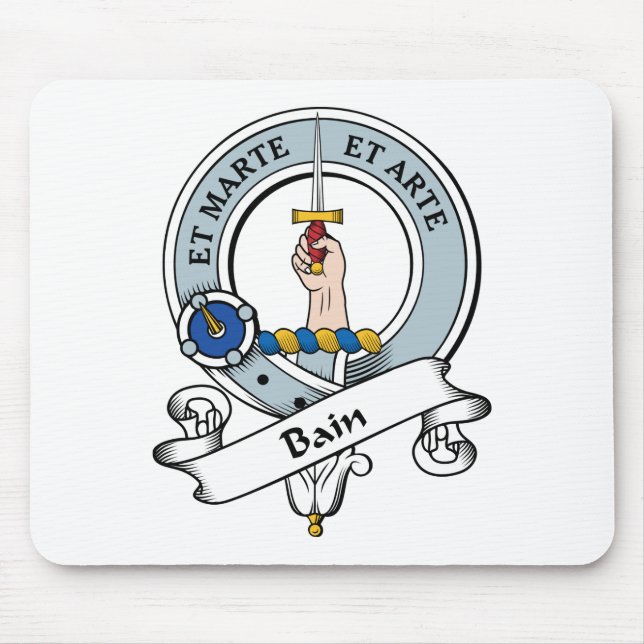 Bain klanemblem musmatta (Framsidan)