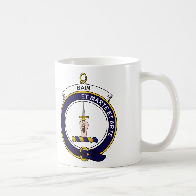 Bain - klanvapensköld kaffemugg (Höger)