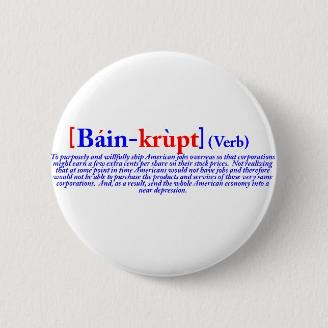 Bain-krupt (verb) knapp (Framsida)