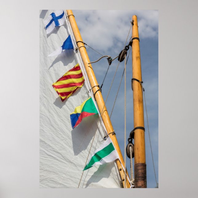 Bainbridge Island Wooden Boat Festival 3 Poster (Framsidan)