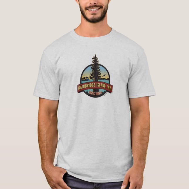 Bainbridges cirkulationspapper t-shirt (Framsida)
