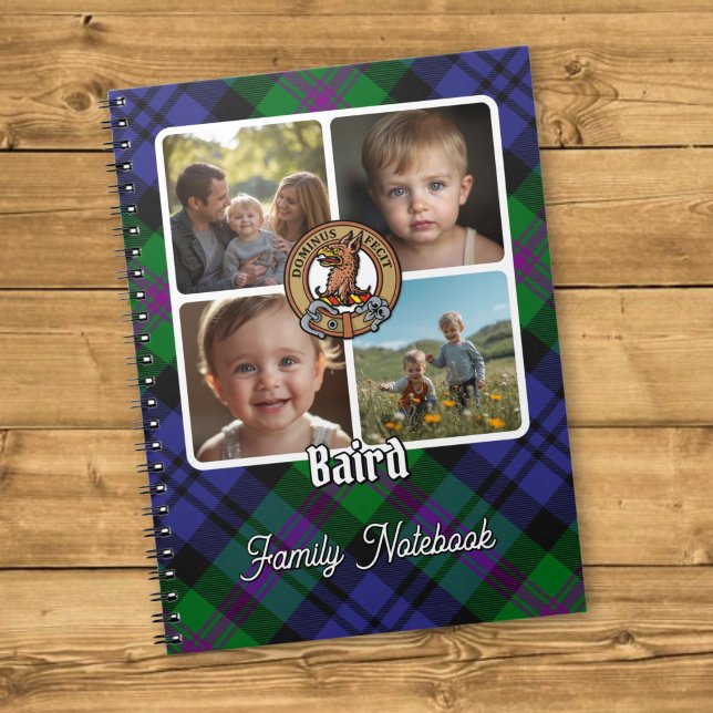 Baird Familj Foto Collage Anteckningsbok (Skapare uppladdad)