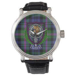 Baird Scottish Clan Tartan & Crest Armbandsur