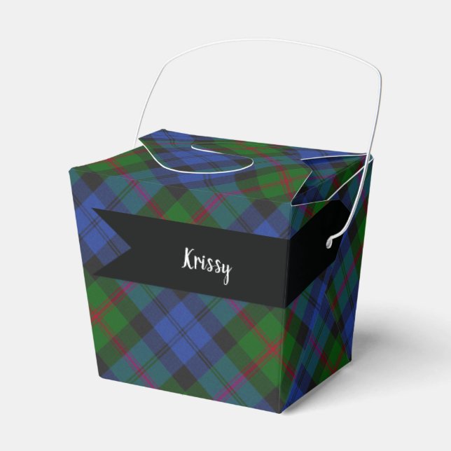 Baird Scottish Tartan Play Mönster Presentaskar (Framsidan Sidan)