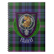 Baird skotska klan tartan & vapen