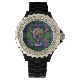 Baird skotska klan tartan & vapen armbandsur