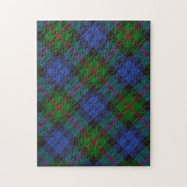Baird Tartan Play Mönster Pussel (Vertikal)