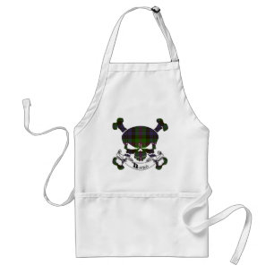 Baird Tartan Skull Apron Förkläde