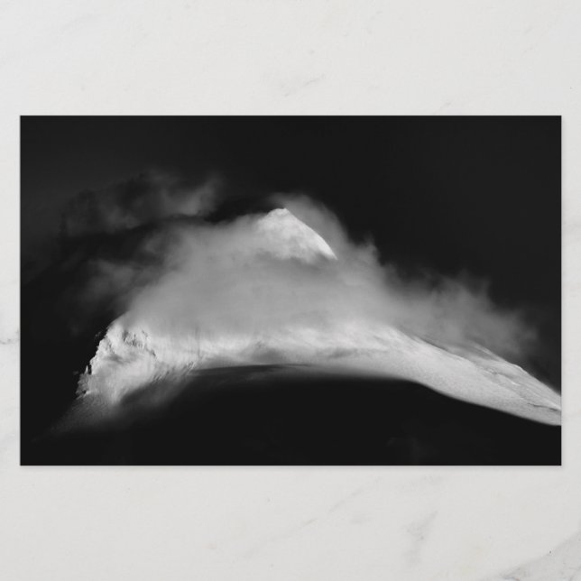 Bairdtoppen i Shrouded Baird Brevpapper (Framsida)