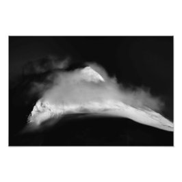 Bairdtoppen i Shrouded Baird Fototryck