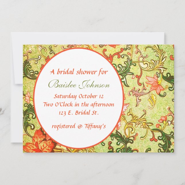 Baislee Garden-inbjudan Inbjudningar (Framsida)