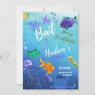 Bait Birthday-inbjudan