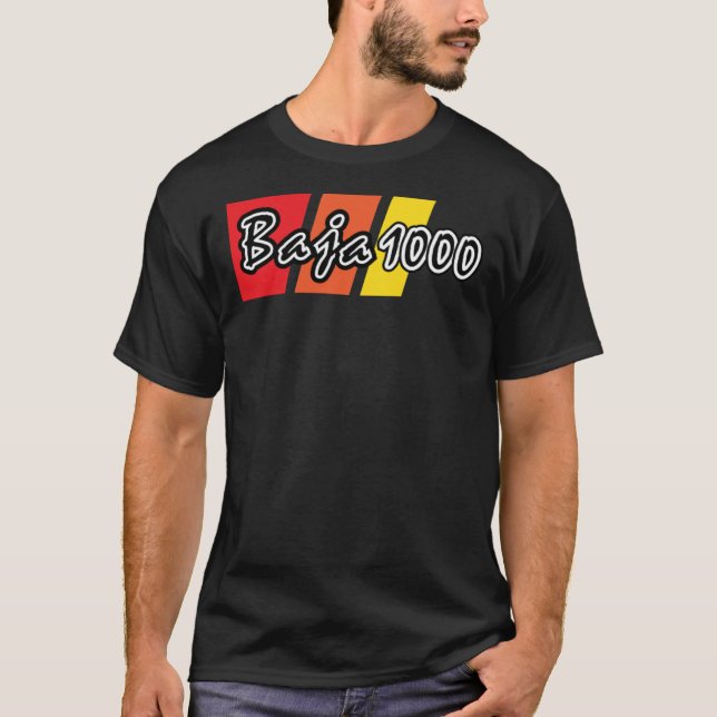 Baja 1000 Tävling logotyp Essential T-Shirt (Framsida)