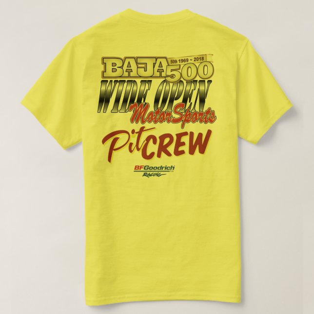 BAJA 500 2018 TEE (Design baksida)