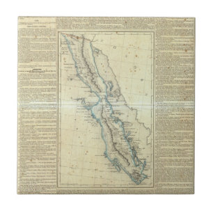 Baja California Mexico Kakelplatta