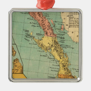 Baja California, Mexiko Julgransprydnad Metall