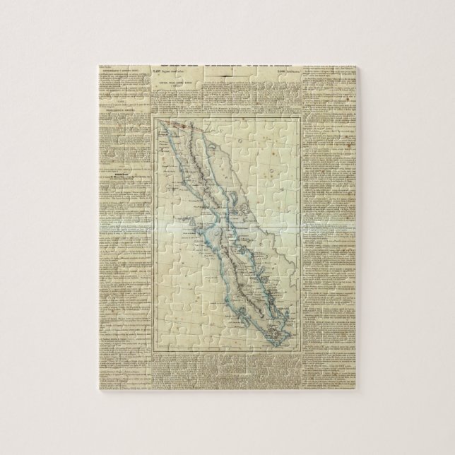 Baja California, Mexiko Pussel (Vertikal)
