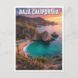 Baja California Mexiko Resa Vykort