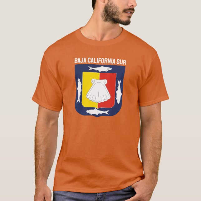 Baja California Sur jacka av arm T Shirt (Framsida)