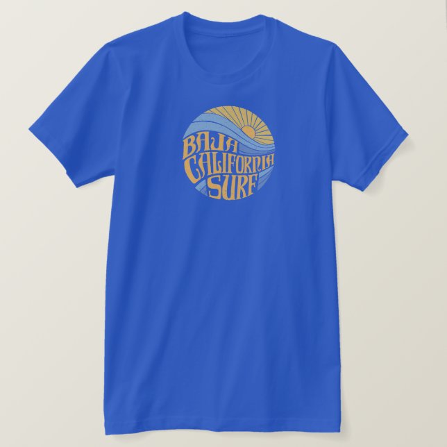 BAJA CALIFORNIA SURFA T-Shirt (Design framsida)