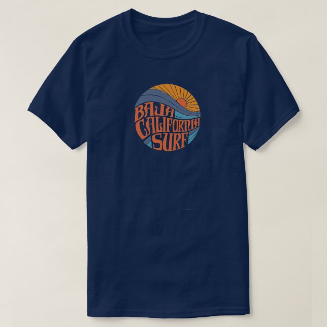 BAJA CALIFORNIA SURFA T-Shirt (Design framsida)