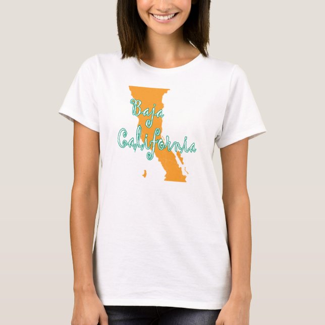 Baja California Tee Shirt (Framsida)