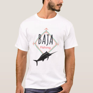 Baja Fishing Badge T Shirt