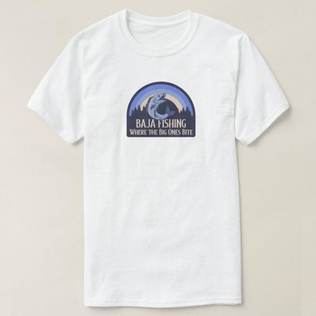 Baja-fiske T Shirt (Design framsida)