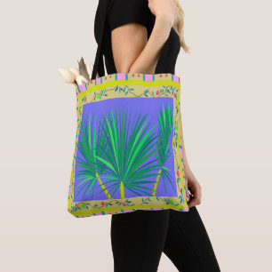 Baja Handflatan Tote Bag Tygkasse