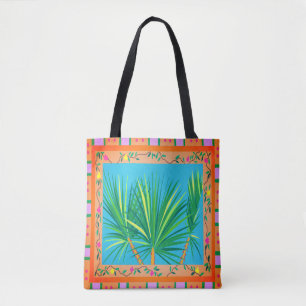Baja Handflatan Tote Bag Tygkasse