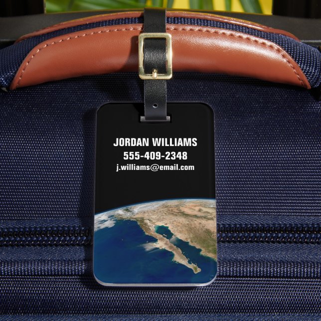 Baja Kalifornien och Stilla Kusten i Mexiko. Bagagebricka (Framsida Insitu 2)