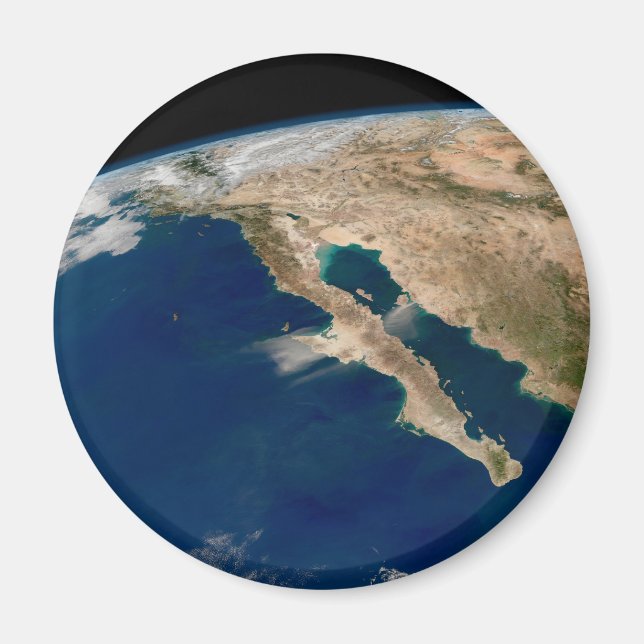 Baja Kalifornien och Stilla Kusten i Mexiko. Magnet (Framsidan)