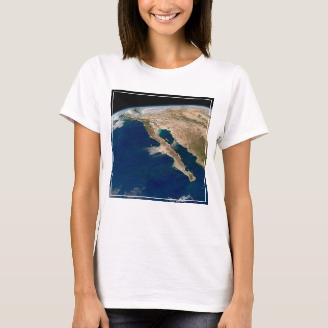 Baja Kalifornien och Stilla Kusten i Mexiko. T Shirt (Framsida)