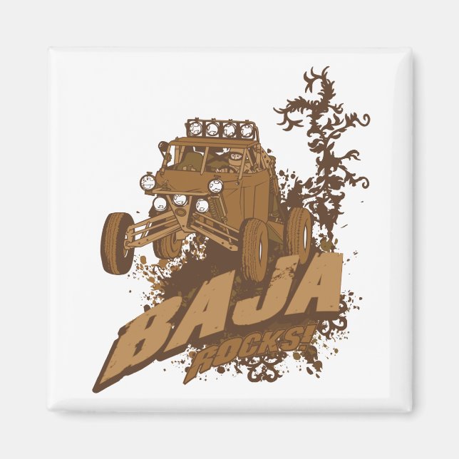 Baja Sten! Magnet (Framsidan)