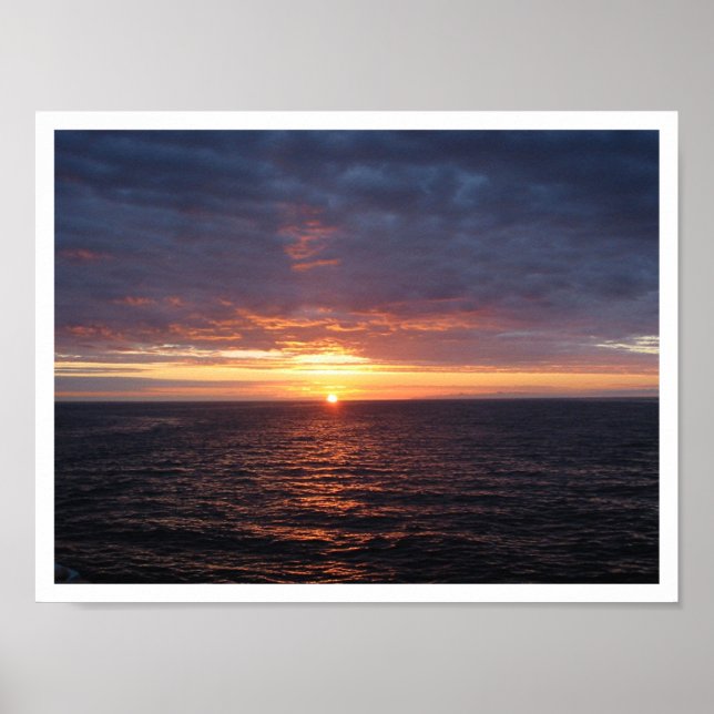 Baja Sunrise Poster (Framsidan)