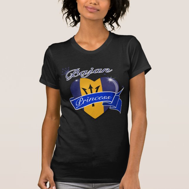 Bajan Princess Tee Shirt (Framsida)