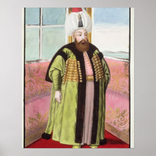 Bajazet (Bayezid) II (c.1447-1512) kallade "Adli", Poster