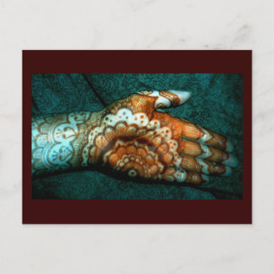 Bajidoo Henna Tattoo Work Vykort