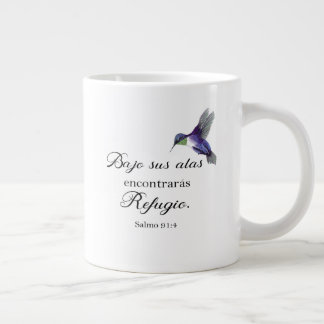 Bajo mot alas Salmo 91 Spanska bibeln Jumbo Mugg