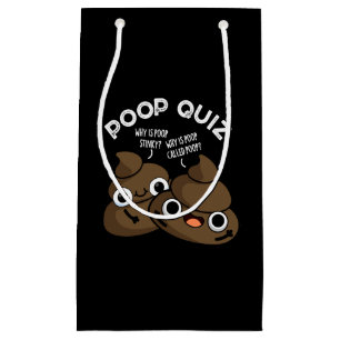 Bajs Quiz Rolig Bajs Puns Mörk Bakgrund