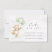 Bajsam vet baby shower Salvia Björn Böcker för beb