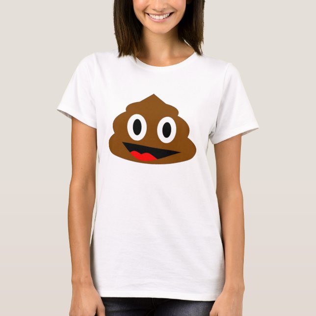 bajsleende t-shirt (Framsida)