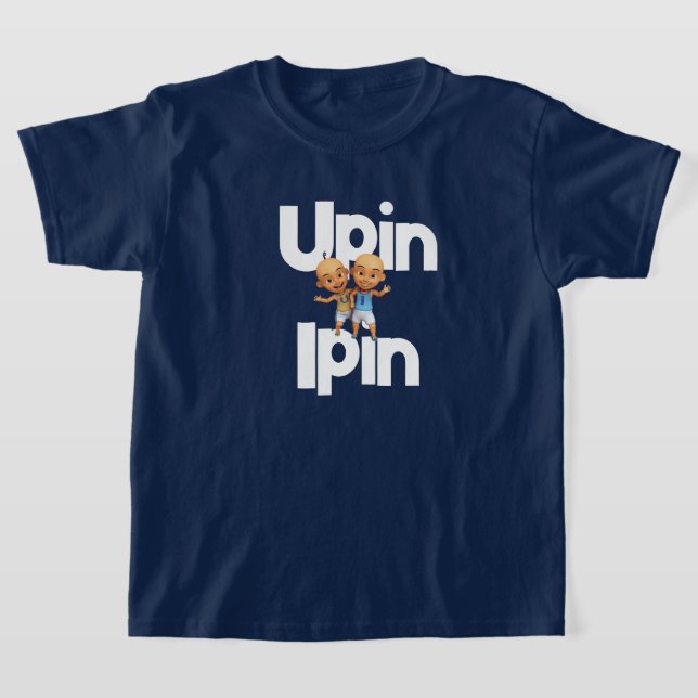 Baju Anak Upin Ipin | Shirt T Shirt (Laydown)